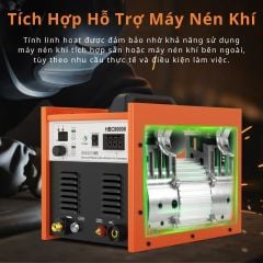 Máy cắt plasma Hitbox HBC-8000 cắt tối đa 10mm và cắt đẹp ở độ dày 6mm.