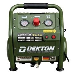Máy nén khí không dầu Dekton DK-AC2906XPRO Công suất 1.1HP - Lên hơi đầy bình 18 giây