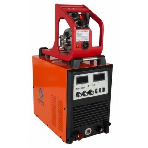 Máy hàn mig HITBOX NBC-500F Với khả năng hàn thép không gỉ, thép cacbon và sắt.