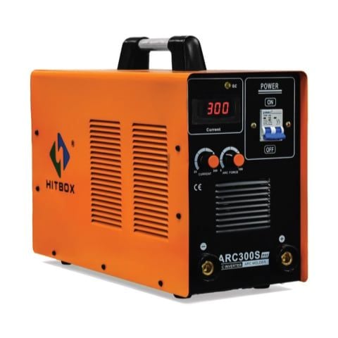 Máy hàn que Hitbox ARC300S Mos chuyên dùng que hàn 4 ly, phù hợp với các công việc yêu cầu độ ngấu sâu.