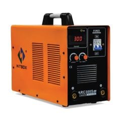 Máy hàn que Hitbox ARC300S Mos chuyên dùng que hàn 4 ly, phù hợp với các công việc yêu cầu độ ngấu sâu.