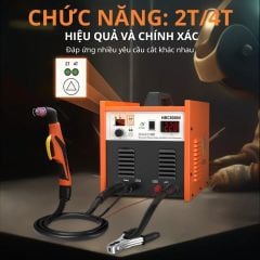 Máy cắt plasma Hitbox HBC-8000 cắt tối đa 10mm và cắt đẹp ở độ dày 6mm.
