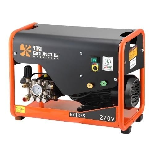 Máy rửa xe công nghiệp BOUNCHE E71 Trang bị Motor 4 cực kết hợp Motor cảm ứng lõi đồng