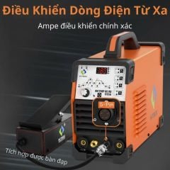 Máy hàn tig Hitbox HBT 250P AC/DC tích hợp hai chế độ TIG AC/DC cùng chức năng hàn que