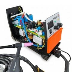 Máy hàn tig Jacpro TIG250A khả năng hàn vật liệu có độ dày từ 0.5mm đến 10mm.