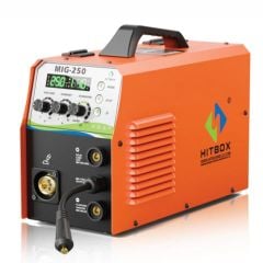 Máy hàn mig Hitbox MIG-250 đa năng 3 trong 1, tích hợp MIG (có khí/không khí), Lift TIG và MMA