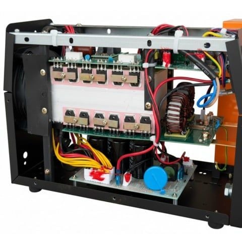 Máy hàn que Jacpro ARC-250MOS hàn que từ 1.6 – 4.0mm. Hiệu suất ấn tượng lên đến 80% khi hàn que 3.2mm.