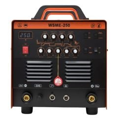Máy hàn tig EDON TIG WSME-250 hỗ trợ hai chức năng TIG/que, 2T/4T, xung AC/DC