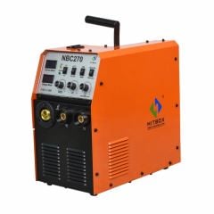 Máy hàn mig Hitbox NBC270 hàn inox, sắt và thép cacbon, hỗ trợ điện áp 220V và 380V.