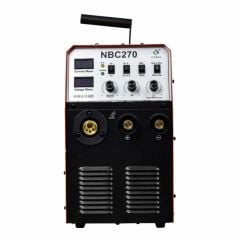 Máy hàn mig Hitbox NBC270 hàn inox, sắt và thép cacbon, hỗ trợ điện áp 220V và 380V.