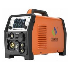 Máy hàn mig Hitbox HBMC-270 khả năng cắt sạch kim loại đến 5mm và tối đa 15mm.