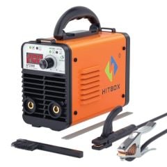 Máy hàn que Hitbox AT2000 hỗ trợ que hàn 1.6 – 3.2mm. Tích hợp hàn Lift TIG bằng núm vặn.