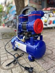 Máy nén khí không dầu HTC2214A 14LIT 2.2HP lên hơi chỉ 30 giây hoạt động siêu êm