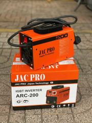 Máy hàn que mini Jacpro ARC 200 3 tụ nguồn. Chuyên hàn kéo que 2li5 liên tục, hỗ trợ 3li2 số lượng lớn. Trang bị công nghệ Nhật Bản