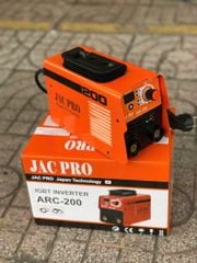 Máy hàn que mini Jacpro ARC 200 3 tụ nguồn. Chuyên hàn kéo que 2li5 liên tục, hỗ trợ 3li2 số lượng lớn. Trang bị công nghệ Nhật Bản