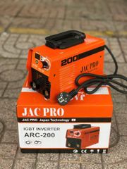Máy hàn que mini Jacpro ARC 200 3 tụ nguồn. Chuyên hàn kéo que 2li5 liên tục, hỗ trợ 3li2 số lượng lớn. Trang bị công nghệ Nhật Bản