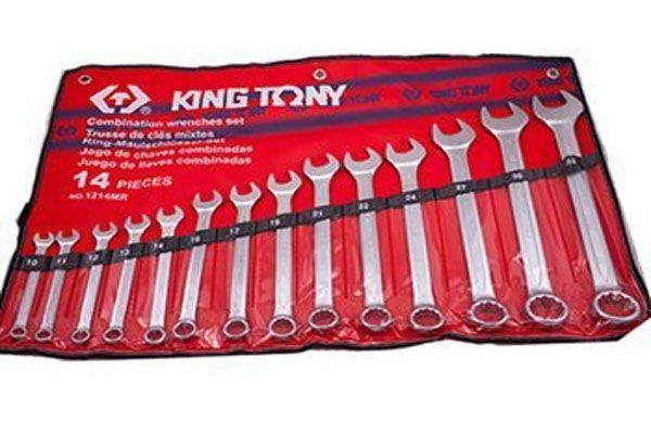  Bộ cờ lê vòng miệng 14 chi tiết 10-32mm Kingtony 1214MR10 