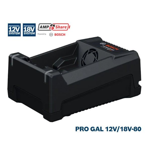  Sạc Nhanh Bosch PRO GAL 12V/18V-80 8A Professional 1600A037CH 