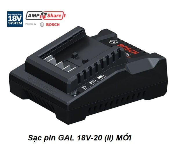  Sạc pin Bosch GAL 18V-20 (II) 