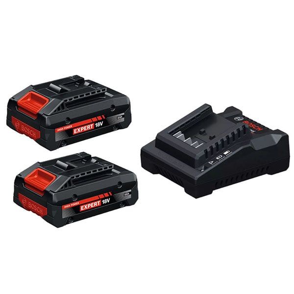  Bộ 2 Pin Bosch GBA18V-20 + Sạc nhanh GAL 18V-20 (II) 1600A03C0S 