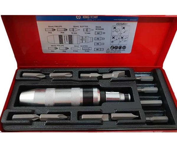  Bộ 13 món tua vít đóng Kingtony 4505MR01 