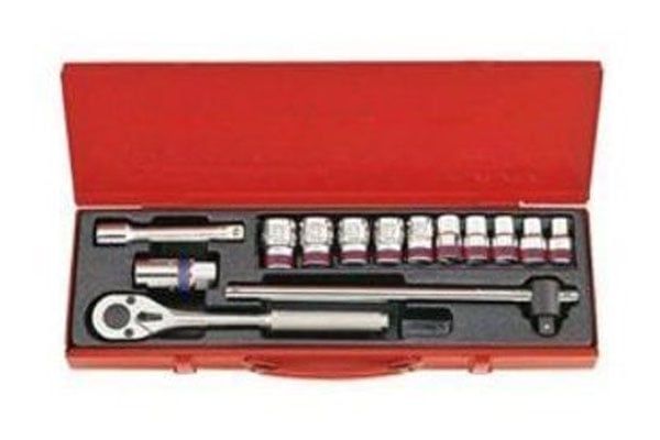  Bộ tuýp 1/2 inch 14 chi tiết Kingtony 4514MR01 tuýp 6 cạnh 