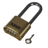  Khóa số Abus 180IB/50 cao cấp, có chìa đổi mật mã, dùng ngoài trời 