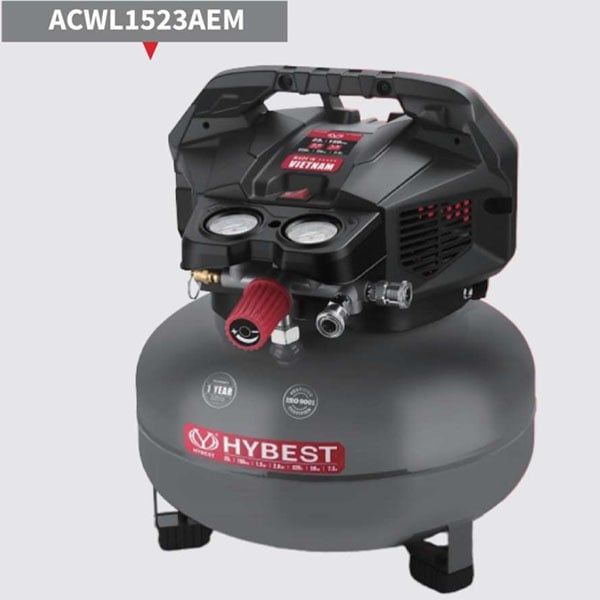  Máy nén khí không dầu 23L HyBest ACWL1523AEM 