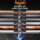  Bộ mũi khoan sắt và inox 13 cây từ 1.5-6.5mm Asaki AK-3570 