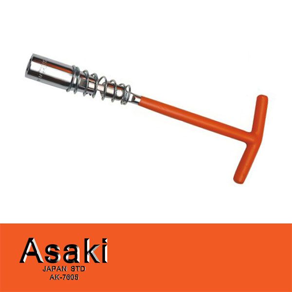  Tay mở bugi đầu bẻ 16mm Asaki AK-7605 