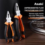  Kìm răng cao cấp kiểu Đức 8 Inch/200mm Asaki AK-8059 