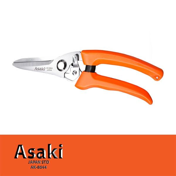  Kéo tỉa cành lưỡi thẳng 8 Inch/200mm Asaki AK-8644 