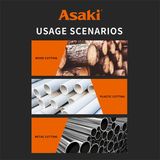  Cưa đa năng cầm tay 12 Inch/300mm Asaki AK-8786 