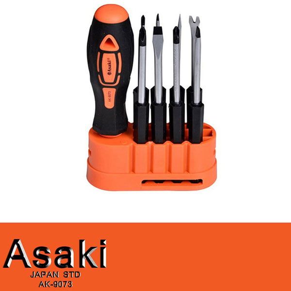  Bộ tua vít đa năng 9 cây Asaki AK-9073 