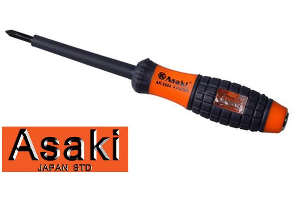  Tua vít bake cách điện và thử điện 5x100mm Asaki AK-9086 