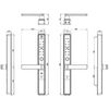 Khóa thông minh Tenon AL4: Chống nước IP65 chuyên dụng cho cửa nhôm
