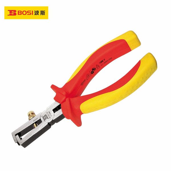  Kìm tuốt dây điện cách điện VDE 6 inch/160mm BOSI BS199136 
