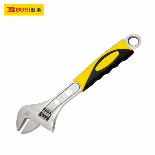  Mỏ lết tay cầm bọc cao su 12 inch/300mm BOSI BS360912 