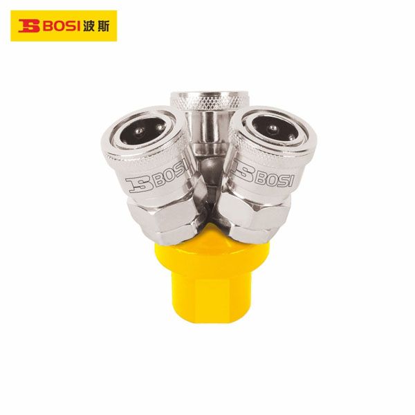  Khớp nối nhanh khí nén 3 ngả BOSI BS364041 