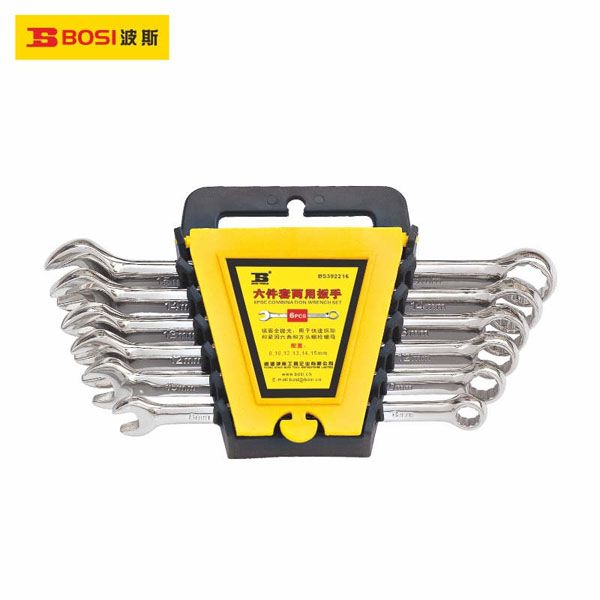  Bộ cờ lê vòng miệng 6 chi tiết BOSI BS392216 