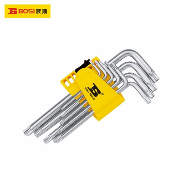  Bộ lục giác đầu sao 9 cây T10-T50 BOSI BS423170 