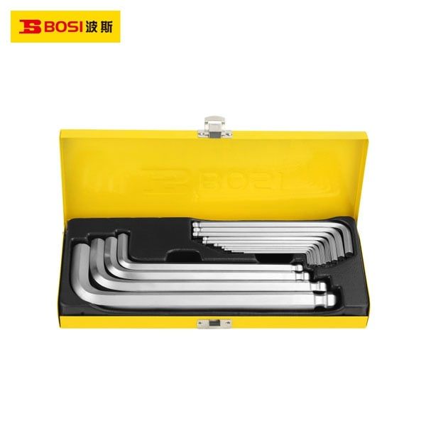  Bộ lục giác đầu bi dài 14 cây 1.5-17mm BOSI BS427014 