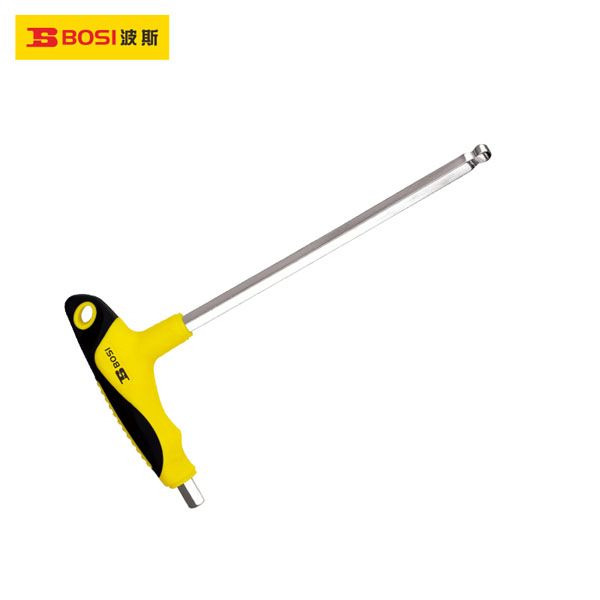  Lục giác chữ T cán nhựa hai màu đầu bi 8mm BOSI BS428108 