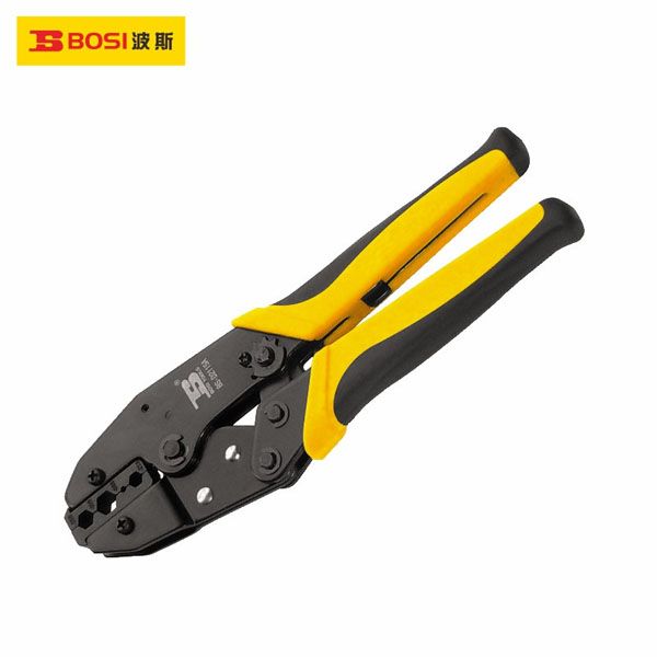 Kìm bấm đầu cos kiểu bánh cóc 0.068-8mm2 BOSI BS432115 