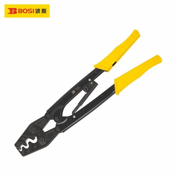  Kìm bấm đầu cos kiểu bánh cóc 6-38mm2 BOSI BS433138 