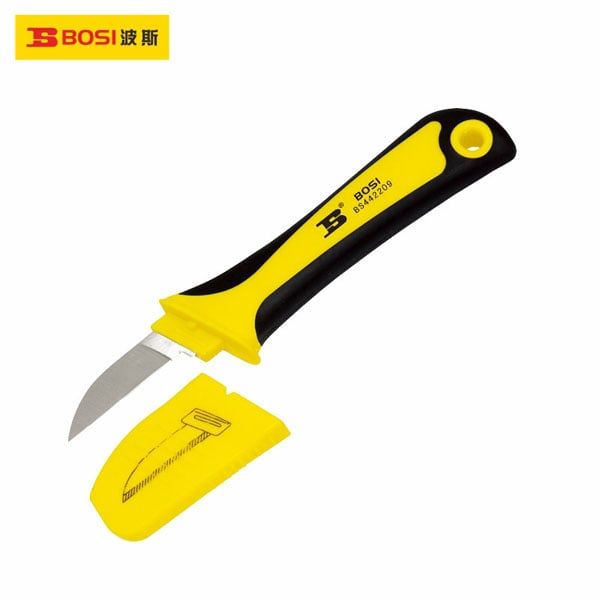  Dao tuốt dây cáp lưỡi thẳng BOSI BS442209 