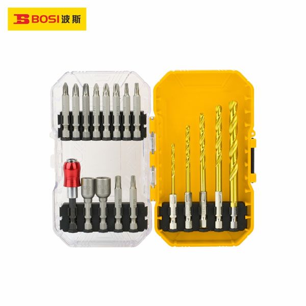  Bộ phụ kiện mũi khoan đa năng 18 chi tiết BOSI BS463118 