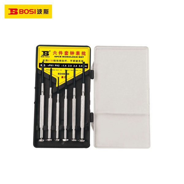  Bộ tua vít sửa đồng hồ 6 cây BOSI BS468066 