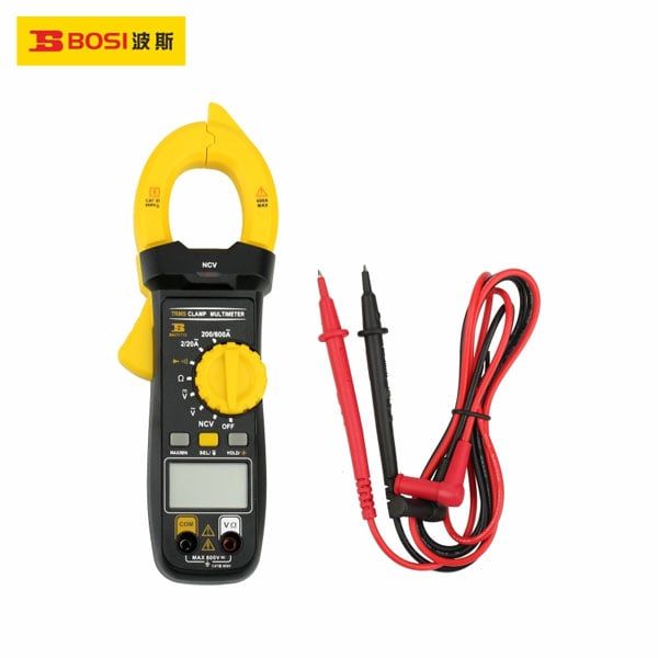  Đồng hồ Ampe kìm DC/AC 600A kỹ thuật số BOSI BS471112 