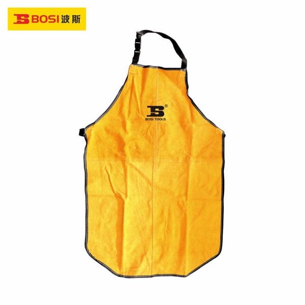  Tạp dề bảo hộ hàn bằng da bò BOSI BS479220 